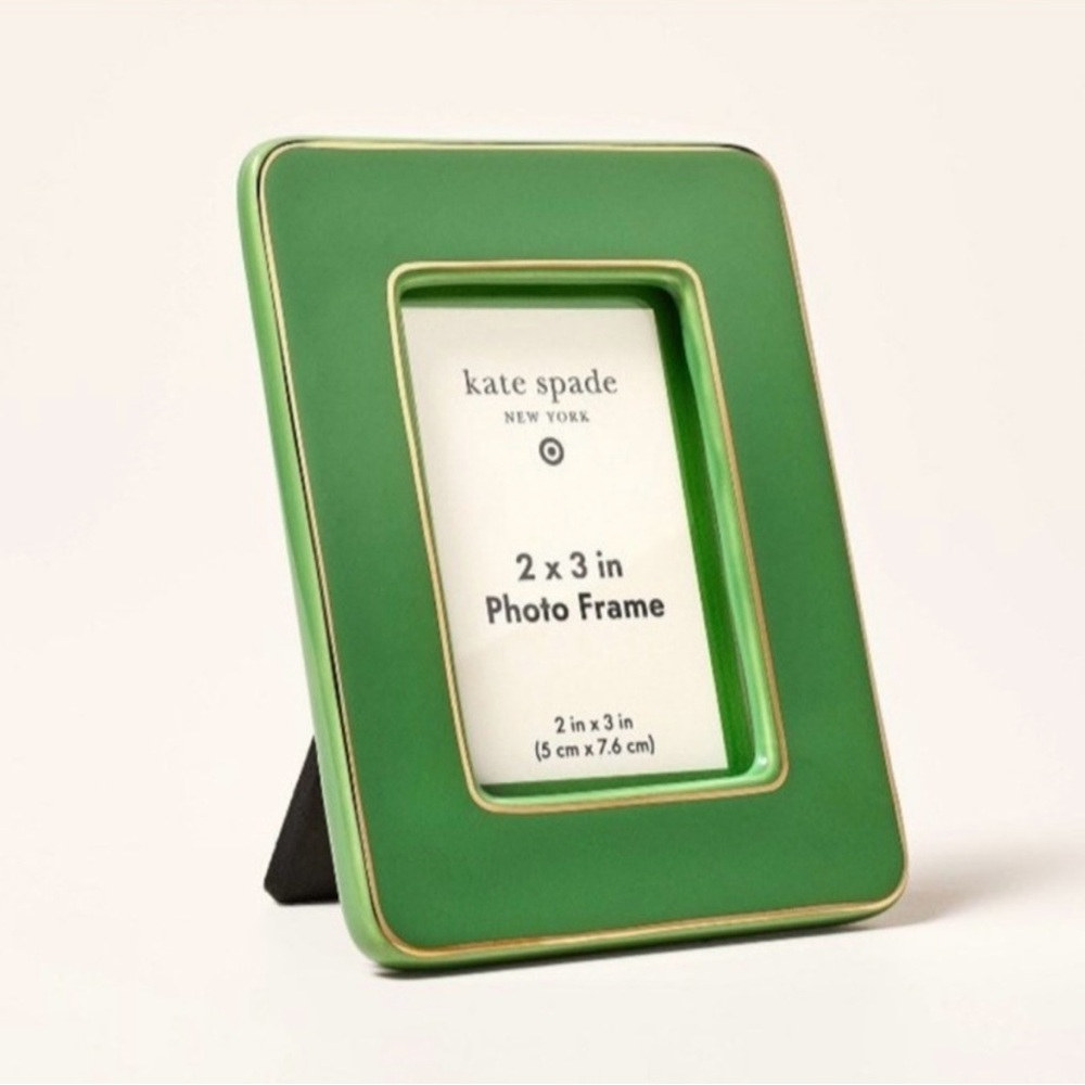 kate spade new york x Target NWT - 2" x 3" Green Mini Picture Frame - Picture 2 of 3